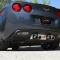 American Car Craft 2005-2013 C6 Corvette - Polished Exhaust Filler Panel with C6 Emblem, Stock, Stainless Steel 042108