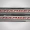 American Car Craft 2015-2024 Dodge Charger Polished Stainless Steel Front Door Sills with "CHARGER " Brushed Top Plate 2pc (No color) 331104