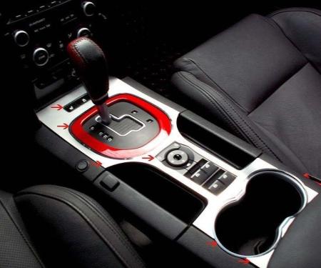 American Car Craft 2008-2009 Pontiac GT/G8 - Center Console Trim Bezel Kit 3Pc, Brushed/Polished 221008