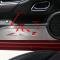 American Car Craft 2012-2015 Camaro ZL1 - Door Panel Kick Plates 'ZL1' Polished Lettering 2Pc, Brushed Stainless Steel 101026