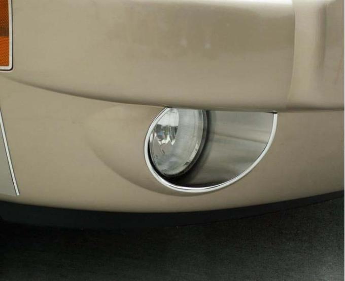 American Car Craft 2006-2010 HHR Standard - Fog Light Trim, Brushed Stainless Steel 422005