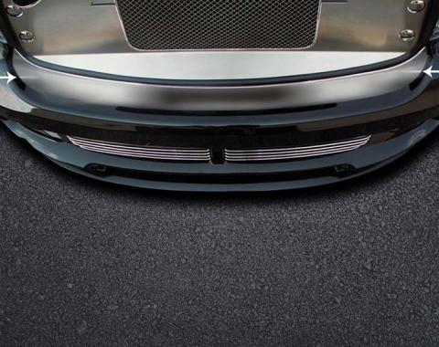 American Car Craft 2004-2005 RAM 1500/SRT10 - Front Bumper Cap, Brushed Stainless Steel 342004
