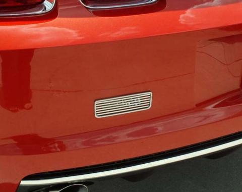 American Car Craft 2010-2013 Camaro - Billet Style Reverse Light Overlay Trim, Brushed Stainless 102030