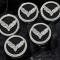 American Car Craft 2014-2019 Z06/Z51/C7 Corvette Stingray - Fluid Cap Covers C7 Flag Style Automatic Transmission 5Pc, Choose Color 053013