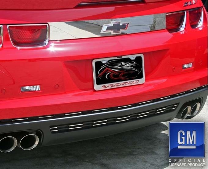 American Car Craft 2010-2013 Camaro - Trunk Lid Plate, Stainless Steel, Choose Finish 102074