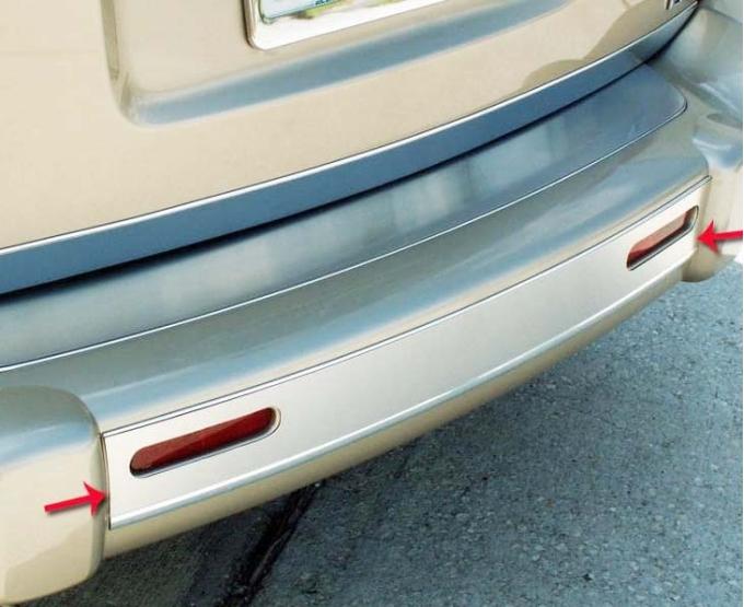 American Car Craft 2006-2012 HHR - Rear Bumper Insert, Polished Stainless Steel 422014