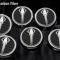 American Car Craft 2014-2019 Z06/Z51/C7 Corvette - STINGRAY Emblem Fluid Cap Covers Manual Transmission 6Pc, Choose Color 053016