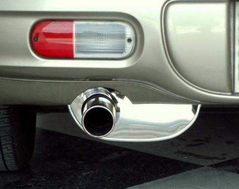 American Car Craft 2001-2005 PT Cruiser - Muffler Plate, Polished Stainless Steel 713011