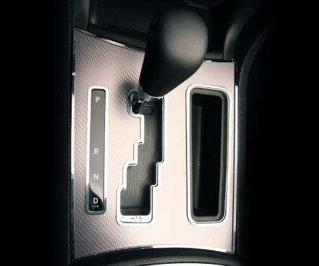 American Car Craft 2011-2013 Dodge Charger - Shifter Plate Trim Rings 4Pc, Polished Stainless Steel 331010
