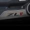 American Car Craft 2012-2015 Camaro ZL1 - Door Panel Kick Plates 'ZL1' Polished Lettering 2Pc, Brushed Stainless Steel 101026