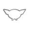 American Car Craft 1998-2004 C5 Corvette Convertible - C5 Waterfall Emblem Trim 1Pc, Polished Stainless Steel 031025