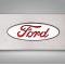 American Car Craft 2009-2014 Ford Raptor - FORD Logo Glove Box Trim, Stainless Steel, Choose Inlay Color 771035