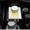 American Car Craft 2014-2019 Z06/Z51/ZR1/C7- Brake Master Cylinder Cover with Ribbed Slots MANUAL Trans., Polished Stainless, Choose Color 053039