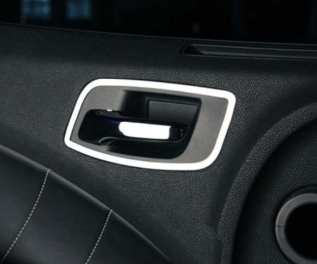 American Car Craft 2011-2013 Dodge Charger - Door Handle Trim Front 2Pc, Polished Stainless Steel 331003