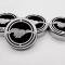 American Car Craft 2015-2025 Mustang - Fluid Cap Cover Automatic transmissions only, Pony logo 4Pc Set, Choose Inlay Color 273121