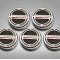 American Car Craft 2016-2019 C7 Grand Sport Corvette - Fluid Cap Cover Set with Grand Sport Emblem (Automatic - 5 Piece) 053095