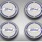 American Car Craft 2015-2017 Mustang - Ford Oval Engine Fluid Cap Cover Set 4Pc, Choose Inlay Color 173005