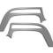 American Car Craft 2008-2009 Pontiac V6/GT/GXP G8 - Exhaust Trim Plates 2Pc, Brushed Stainless Steel 222007