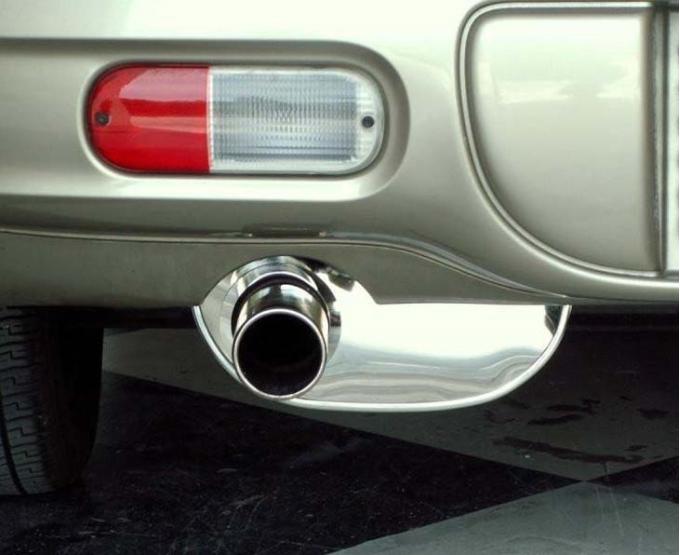 American Car Craft 2001-2005 PT Cruiser - Muffler Plate, Polished Stainless Steel 713011