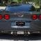 American Car Craft 2005-2013 C6 Corvette - Polished Exhaust Filler Panel with C6 Emblem, Stock, Stainless Steel 042108
