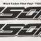 American Car Craft 2017-2018 Ford Raptor - 450 Horsepower Custom Emblems 2Pc, 3 Style Options (with Black Carbon Fiber Vinyl) 772085