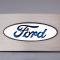 American Car Craft 2009-2014 Ford Raptor - FORD Logo Glove Box Trim, Stainless Steel, Choose Inlay Color 771035