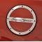 American Car Craft 2010-2019 Camaro SS - Super Sport Fuel Door Cover, Brushed Stainless Steel (Brushed) 102010