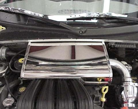 American Car Craft 2001-2006 PT Cruise - Engine Vanity Center Cover, Polished Stainless Steel 713004