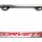 American Car Craft C5 Corvette - License Plate Frame with CORVETTE Inlay, Brushed Stainless, Choose Inlay Color 032050