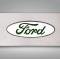American Car Craft 2009-2014 Ford Raptor - FORD Logo Glove Box Trim, Stainless Steel, Choose Inlay Color 771035