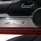 American Car Craft 2012-2015 Camaro ZL1 - Door Panel Kick Plates 'ZL1' Polished Lettering 2Pc, Brushed Stainless Steel 101026