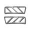 American Car Craft 2010-2015 Camaro - A/C Vent Upper Dash Trim Kit 2Pc, Polished Stainless Steel 101010