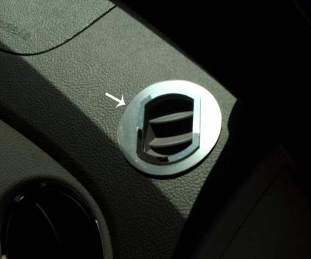 American Car Craft 2006-2012 HHR - A/C Vent Trim 2Pc, Polished Stainless Steel 421006