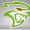 American Car Craft 2015-2023 Dodge Challenger Hellcat Redeye - Redeye Hellcat Badges 2pc Brushed Stainless Steel (Sublime Green Inlay) 152058-SBGR