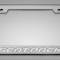 American Car Craft Custom License Plate Frame with "SCAT PACK" Lettering, Choose Vinyl or LED Color 152034
