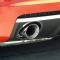 American Car Craft 2010-2013 Camaro - Trim Rings for Exhaust, Cropped Style 2Pc, Polished Stainless Steel 102004