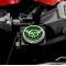 American Car Craft 1997-2004 C5/Z06 Corvette - C5 Cross Flag Emblem Fluid Cap Covers 6Pc, Manual Trans, Choose Color 033074