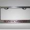 American Car Craft Camaro - Custom SUPERCHARGED License Plate Frame, Stainless Steel, Choose Color 102070