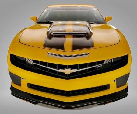 American Car Craft 2010-2013 SS Camaro - Fascia 'BB' Style Smoked Lexan Fog Light Covers, Tinted Lexan 102049