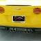 American Car Craft 2005-2013 C6 Corvette - License Plate Frame CORVETTE Inlay Lettering, Brushed Stainless, Choose Color 042110