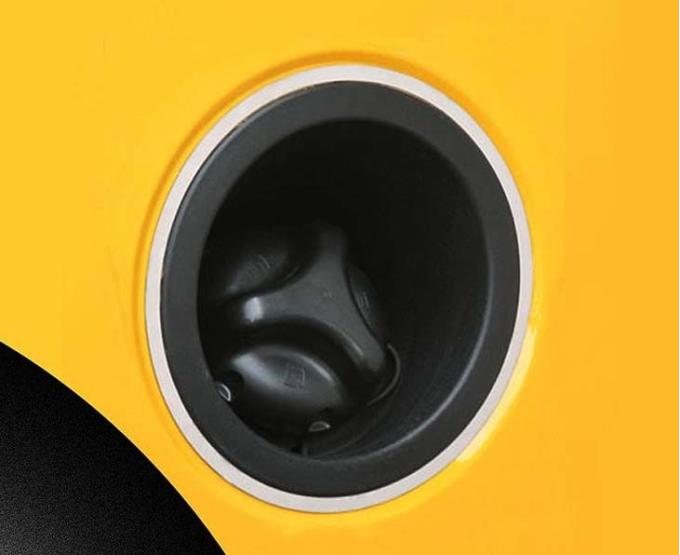 American Car Craft 2003-2007 Hummer H2 - Outer Gas Cap Surround, Polished Stainless Steel 492002