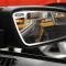 American Car Craft 2011-2012 Mustang - Side View Mirror Trim FORD Logo Style 2Pc, Brushed Stainless Steel 272017