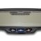 American Car Craft 2012-2013 Camaro - Rear View Mirror Trim 'CAMARO' Rectangle mirror, Brushed Stainless 101025