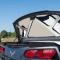 American Car Craft 2014-2019 C7 Corvette Convertible only - Trunk Lid Trim Kit Polished with Brushed Brace, Stainless Steel 051020