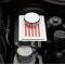 American Car Craft 2014-2019 Z06/Z51/ZR1/C7- Brake Master Cylinder Cover with Ribbed Slots MANUAL Trans., Polished Stainless, Choose Color 053039