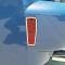 American Car Craft 2006-2012 HHR - Rear Marker Light Trim 2Pc, Polished Stainless Steel 422002