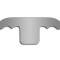 American Car Craft 1997-2004 C5 Corvette - Exhaust Filler Panel for Stock Exhaust, Polished Stainless Steel 032001