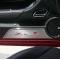 American Car Craft 2012-2015 Camaro ZL1 - Door Panel Kick Plates 'ZL1' Polished Lettering 2Pc, Brushed Stainless Steel 101026