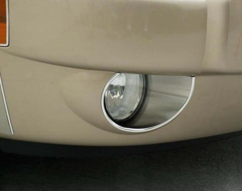 American Car Craft 2006-2010 HHR Standard - Fog Light Trim, Brushed Stainless Steel 422005