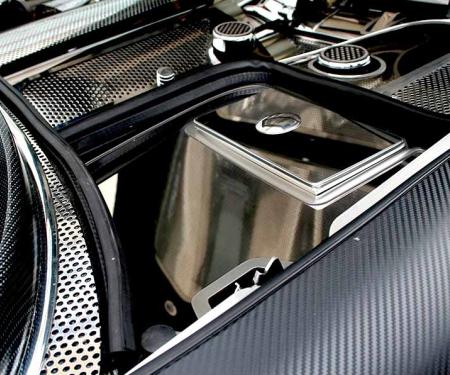 American Car Craft 1997-2004 C5/Z06 Corvette - Fuse Box Cover, Polished Stainless Steel 033076